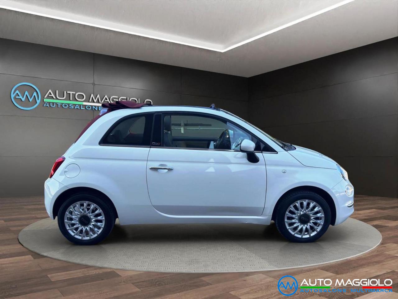 FIAT 500 C 1.2 Benzina 69 CV Cabrio Lounge PREZZO REALE - 4