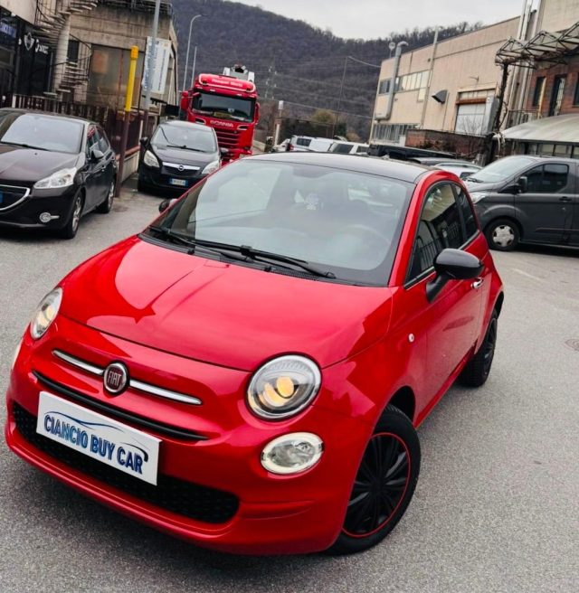 FIAT 500 Rosso pastello