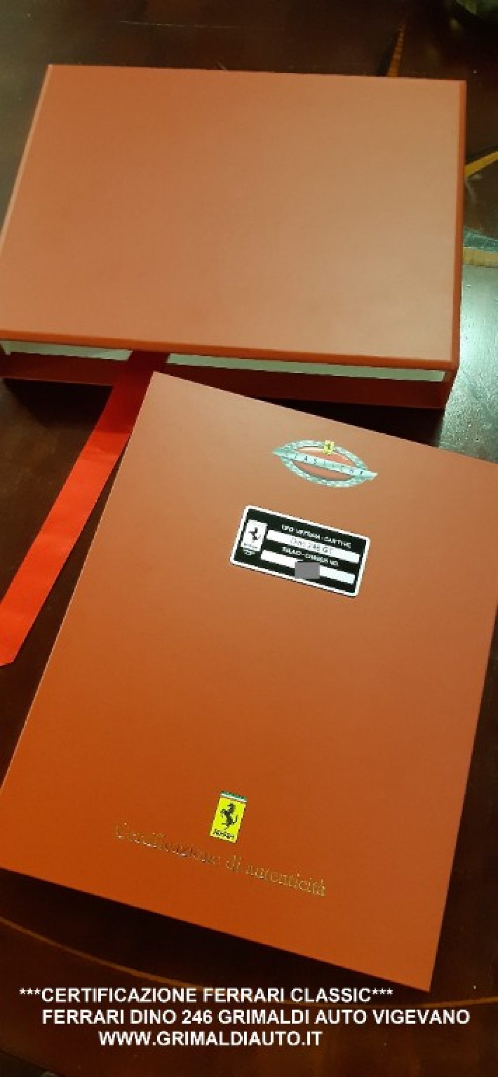 FERRARI 246 CERTIFICATA FERRARI CLASSICHE*RESTAURO INTEGRALE - 4