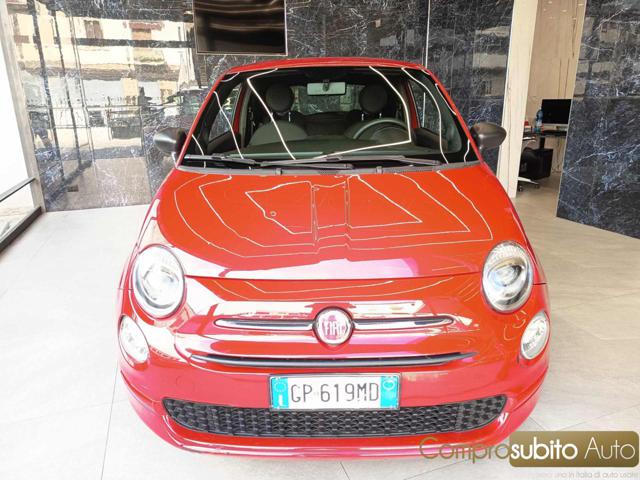 FIAT 500 Red pastel
