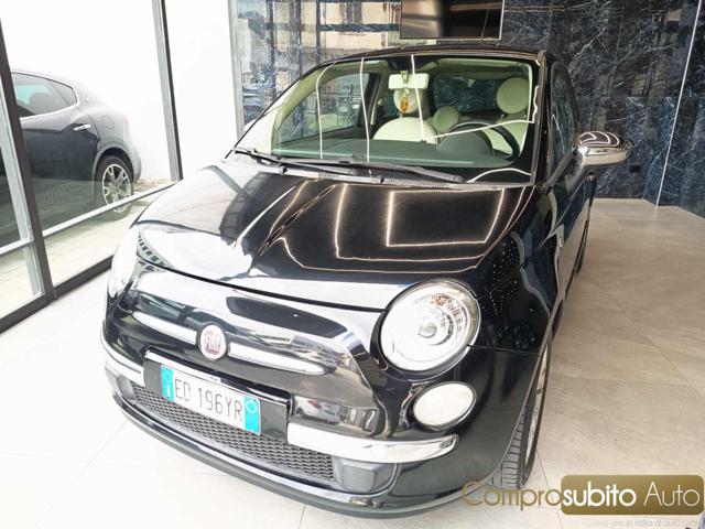 FIAT 500 Black pastel
