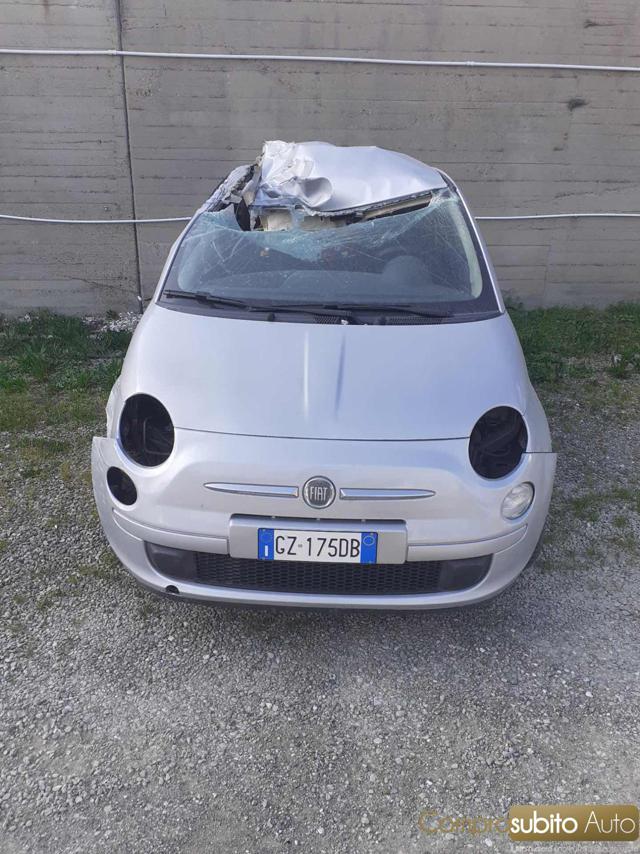 FIAT 500 Gray pastel