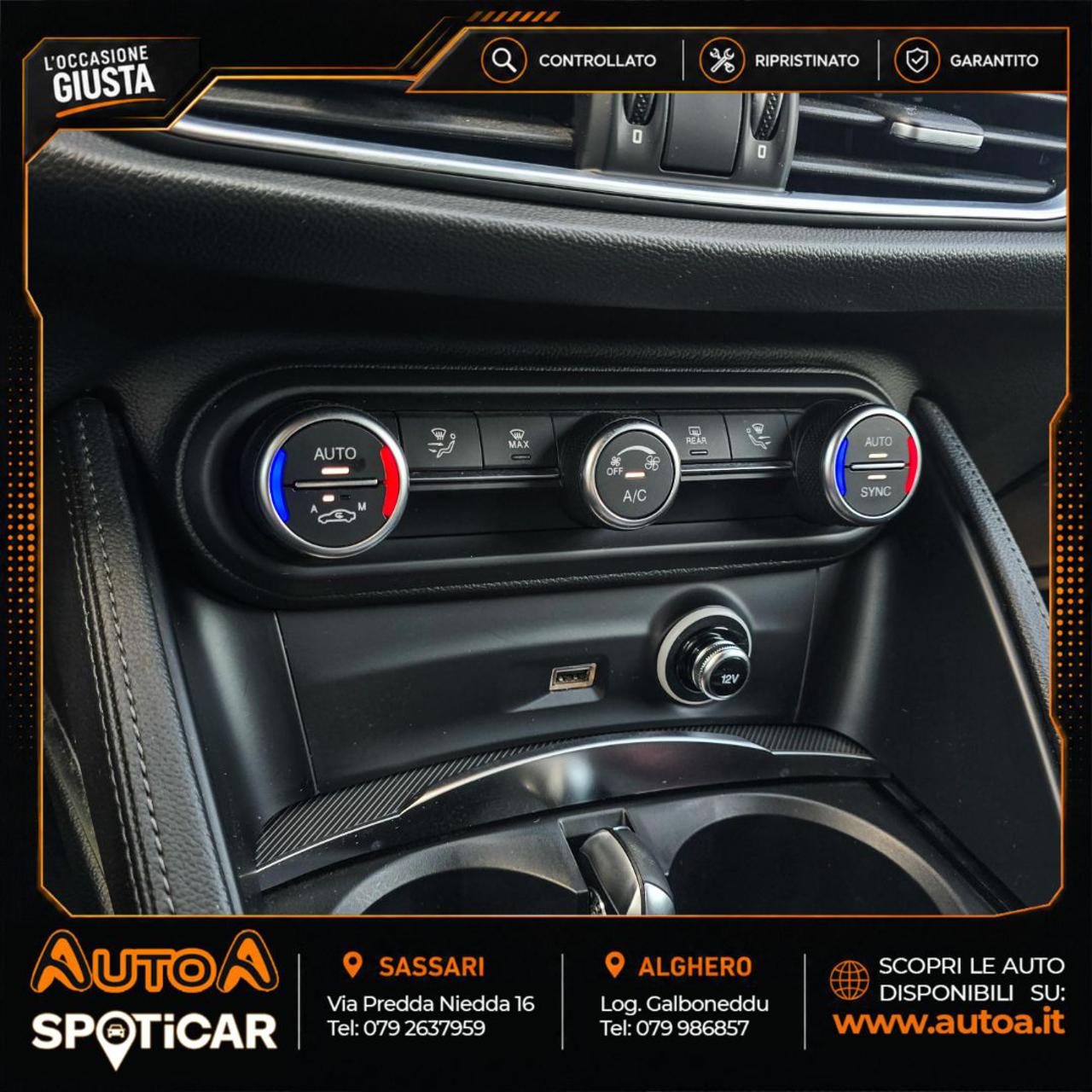 ALFA ROMEO Stelvio 2.2 Turbodiesel 160 CV AT8 RWD Sprint - 31
