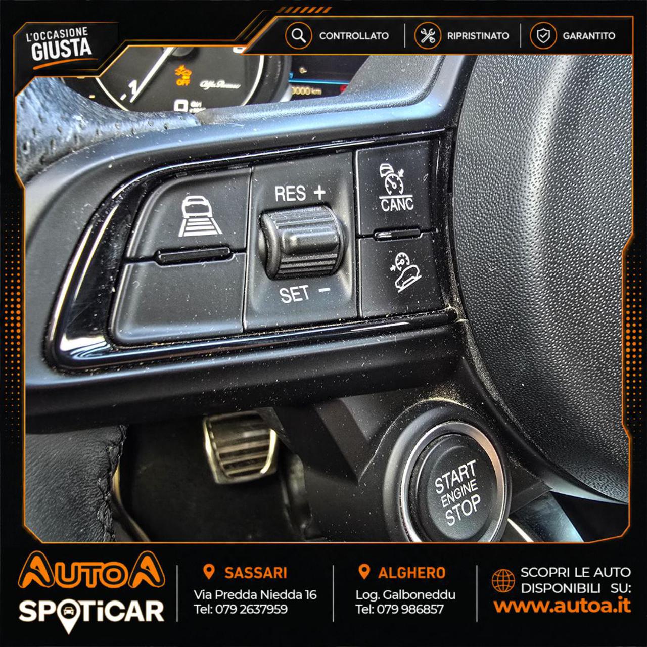 ALFA ROMEO Stelvio 2.2 Turbodiesel 160 CV AT8 RWD Sprint - 24