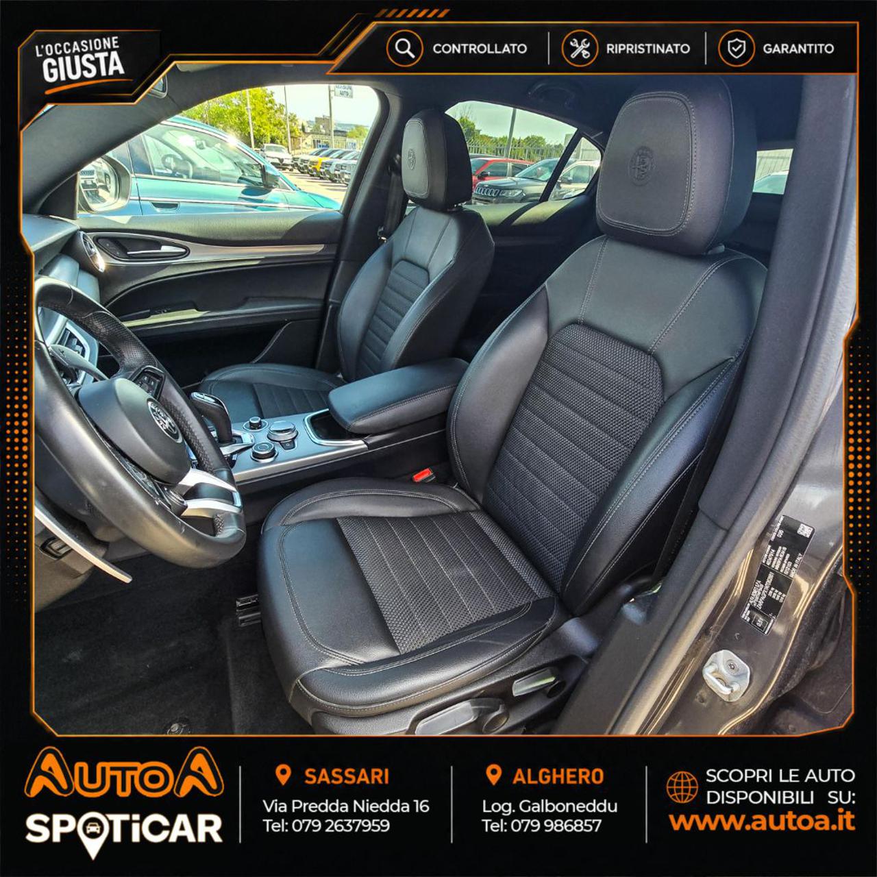 ALFA ROMEO Stelvio 2.2 Turbodiesel 160 CV AT8 RWD Sprint - 22