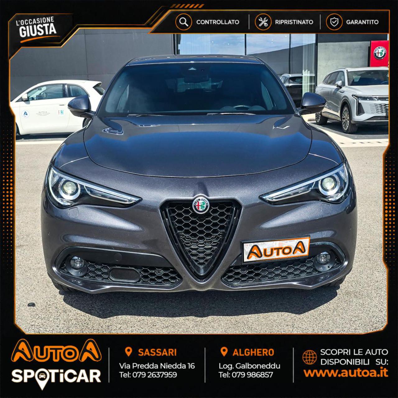 ALFA ROMEO Stelvio 2.2 Turbodiesel 160 CV AT8 RWD Sprint - 2