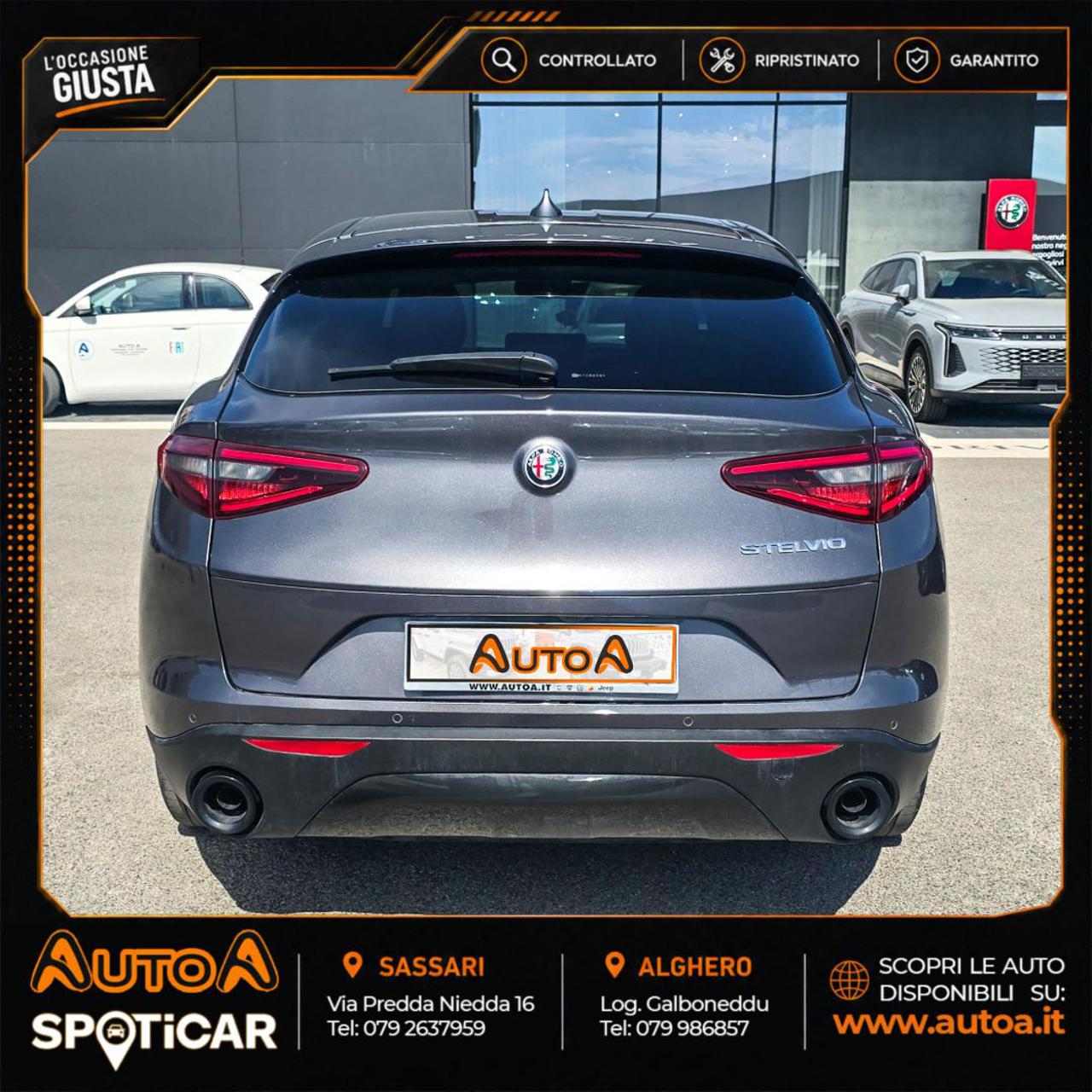 ALFA ROMEO Stelvio 2.2 Turbodiesel 160 CV AT8 RWD Sprint - 6
