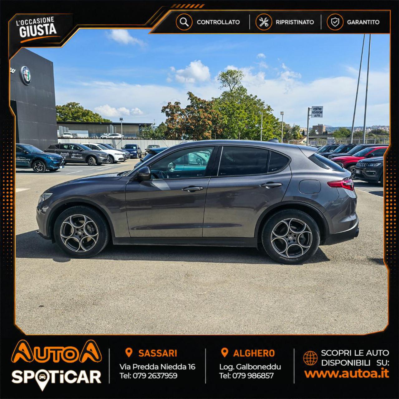 ALFA ROMEO Stelvio 2.2 Turbodiesel 160 CV AT8 RWD Sprint - 8