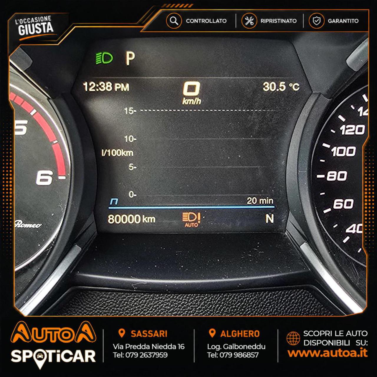 ALFA ROMEO Stelvio 2.2 Turbodiesel 160 CV AT8 RWD Sprint - 26