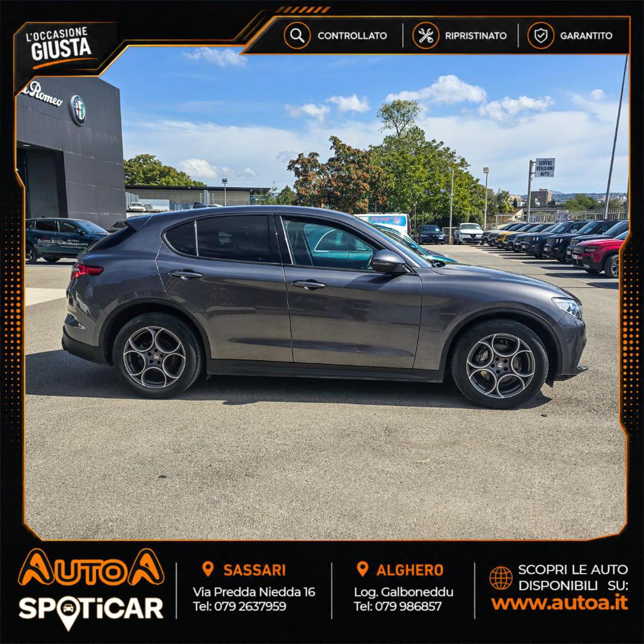 ALFA ROMEO Stelvio 2.2 Turbodiesel 160 CV AT8 RWD Sprint - 4