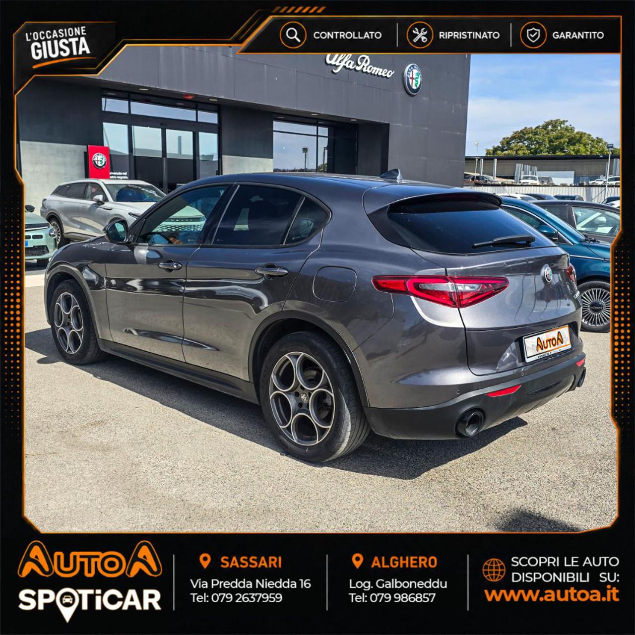 ALFA ROMEO Stelvio 2.2 Turbodiesel 160 CV AT8 RWD Sprint - 7