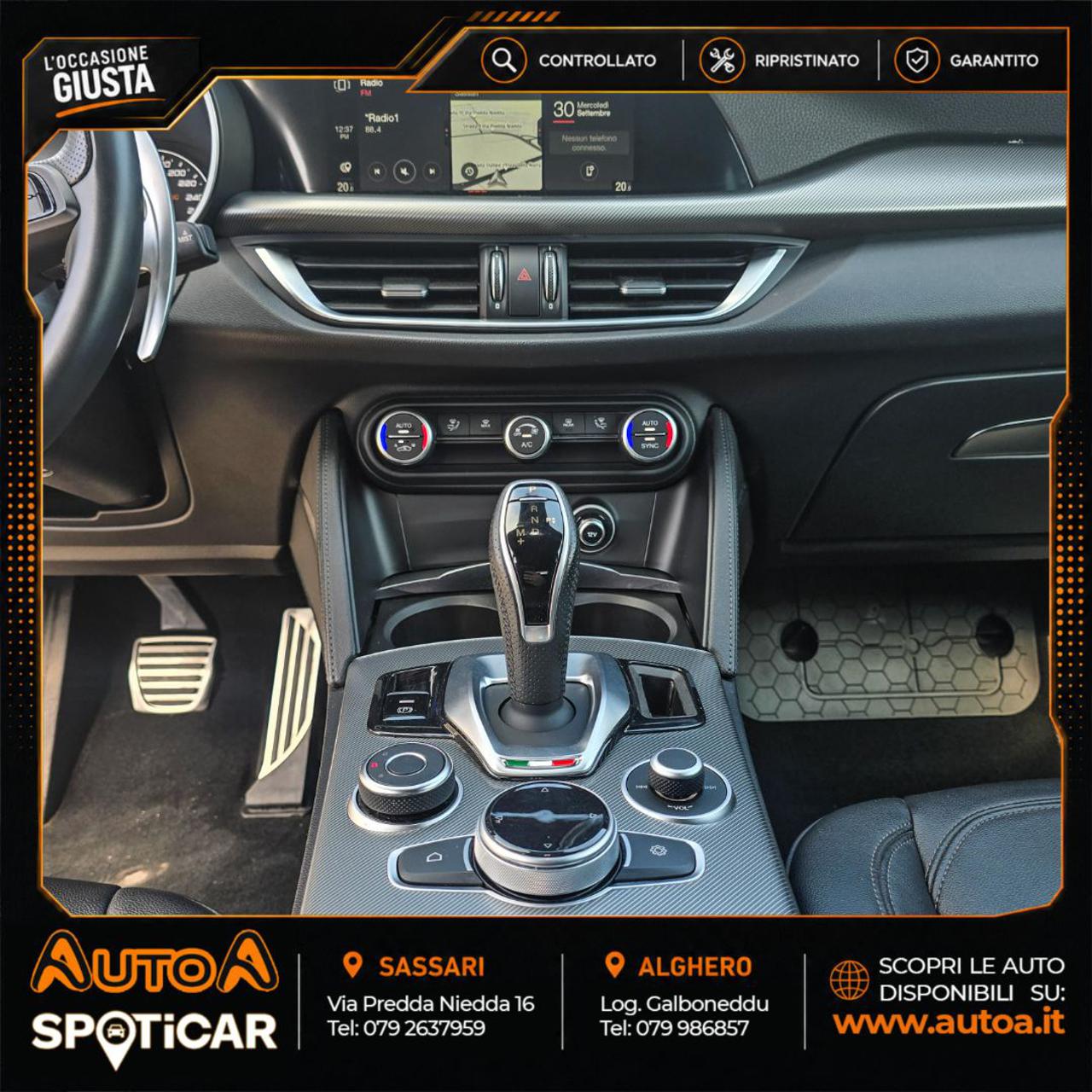 ALFA ROMEO Stelvio 2.2 Turbodiesel 160 CV AT8 RWD Sprint - 17