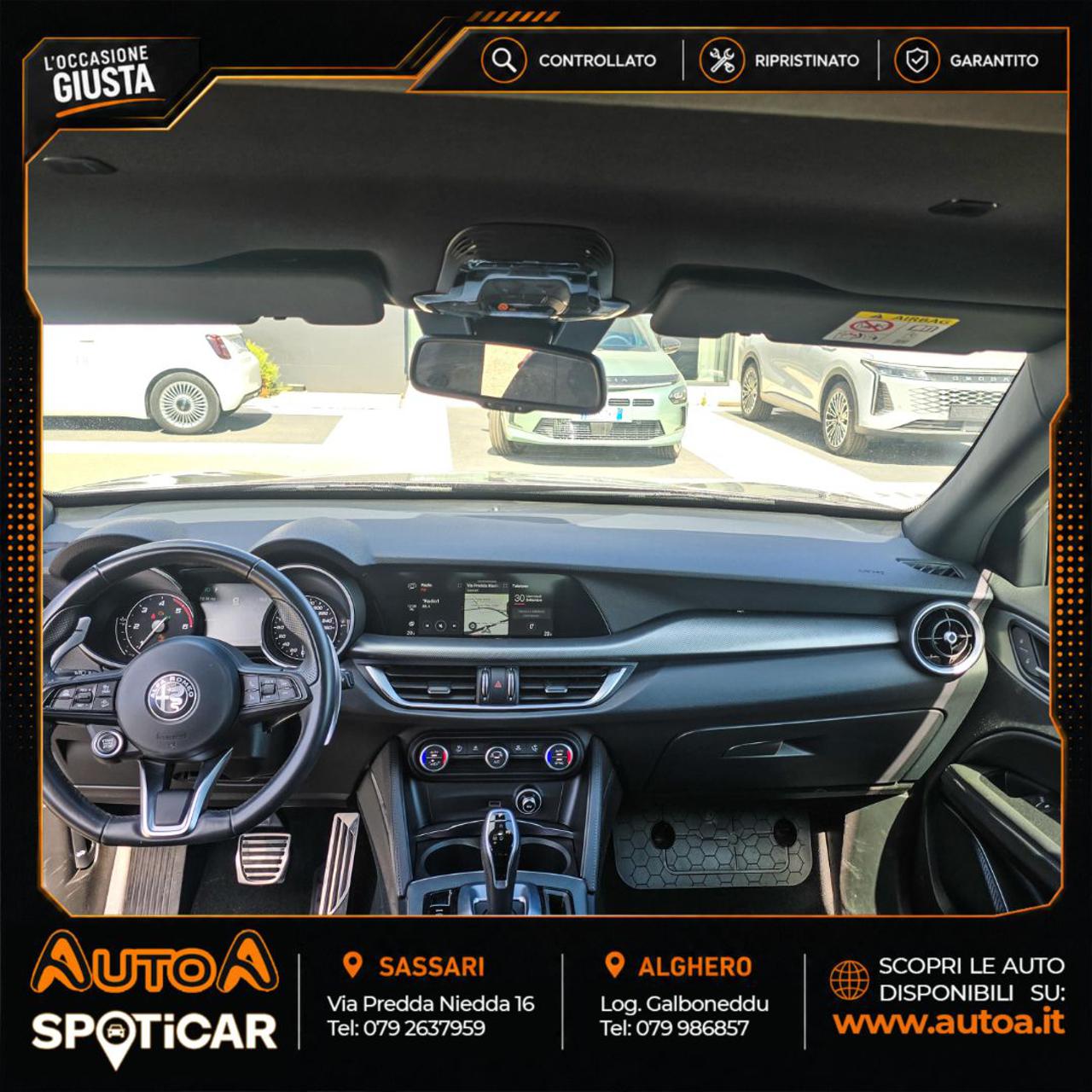 ALFA ROMEO Stelvio 2.2 Turbodiesel 160 CV AT8 RWD Sprint - 15