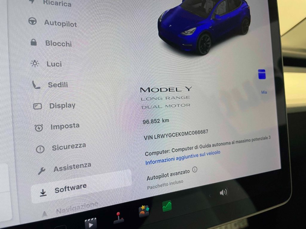 TESLA Model Y LONG RANGE-4X4-AUTOPILOT AVANZATO- CERCHI 20 - 26