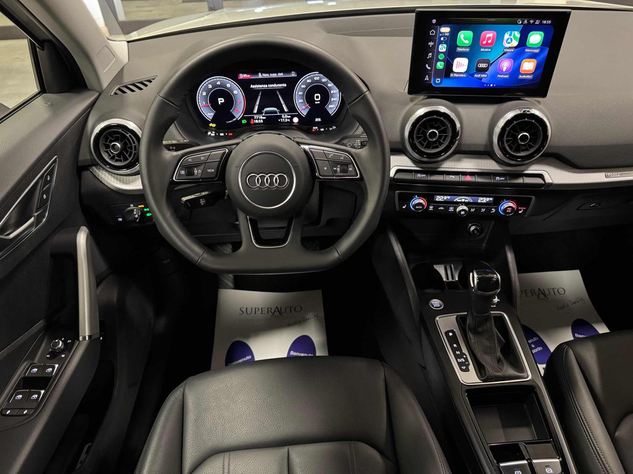 AUDI Q2 35 TFSI S tronic Advanced Int. Pelle - 18