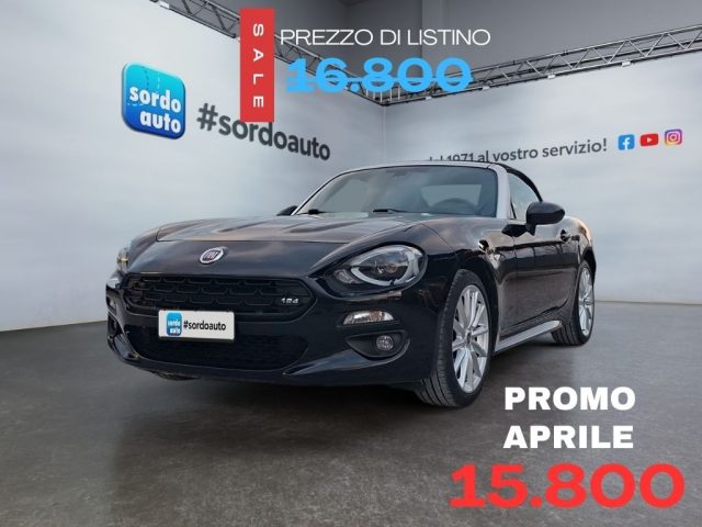 FIAT 124 Spider Nero metallizzato