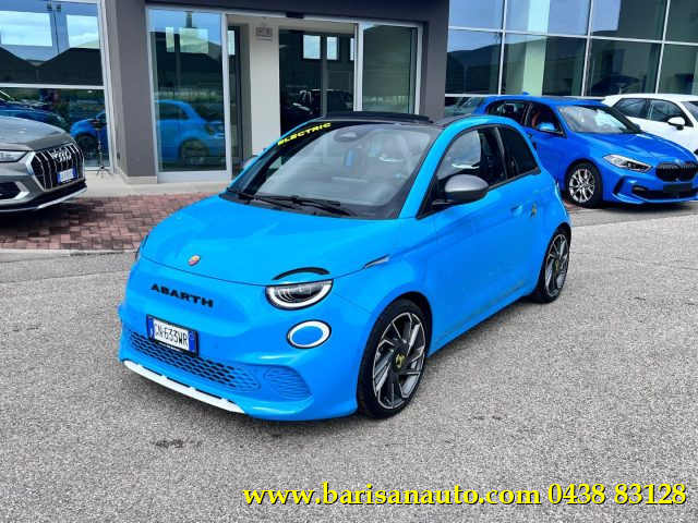ABARTH 500e Blu pastello