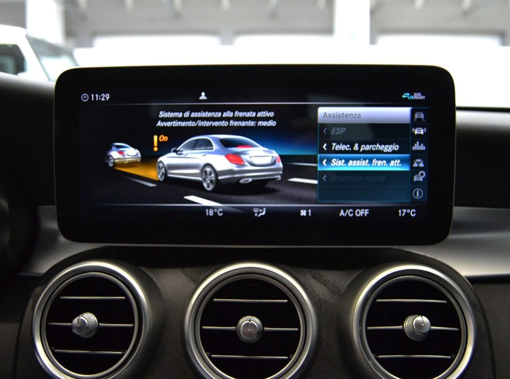 MERCEDES-BENZ C 180 Sport Km 17.000 - Led - Retrocamera - Pdc ** - 10