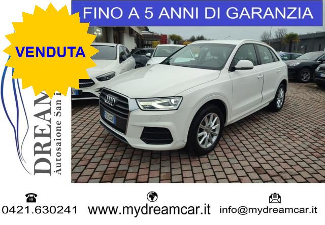 AUDI Q3 Bianco metallizzato