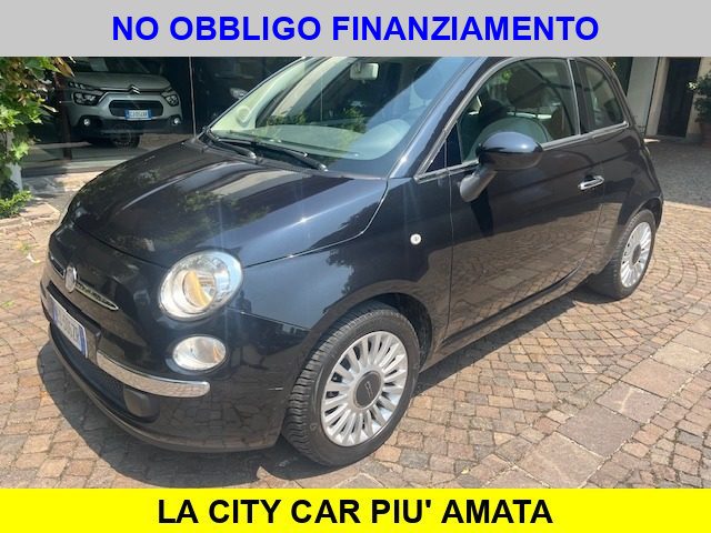 FIAT 500 Nero pastello