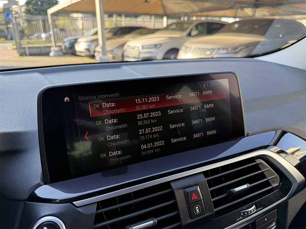 BMW X3 xdrive 30d XLINE TELECAMERA360 PELLE TAGLIANDI BMW - 23