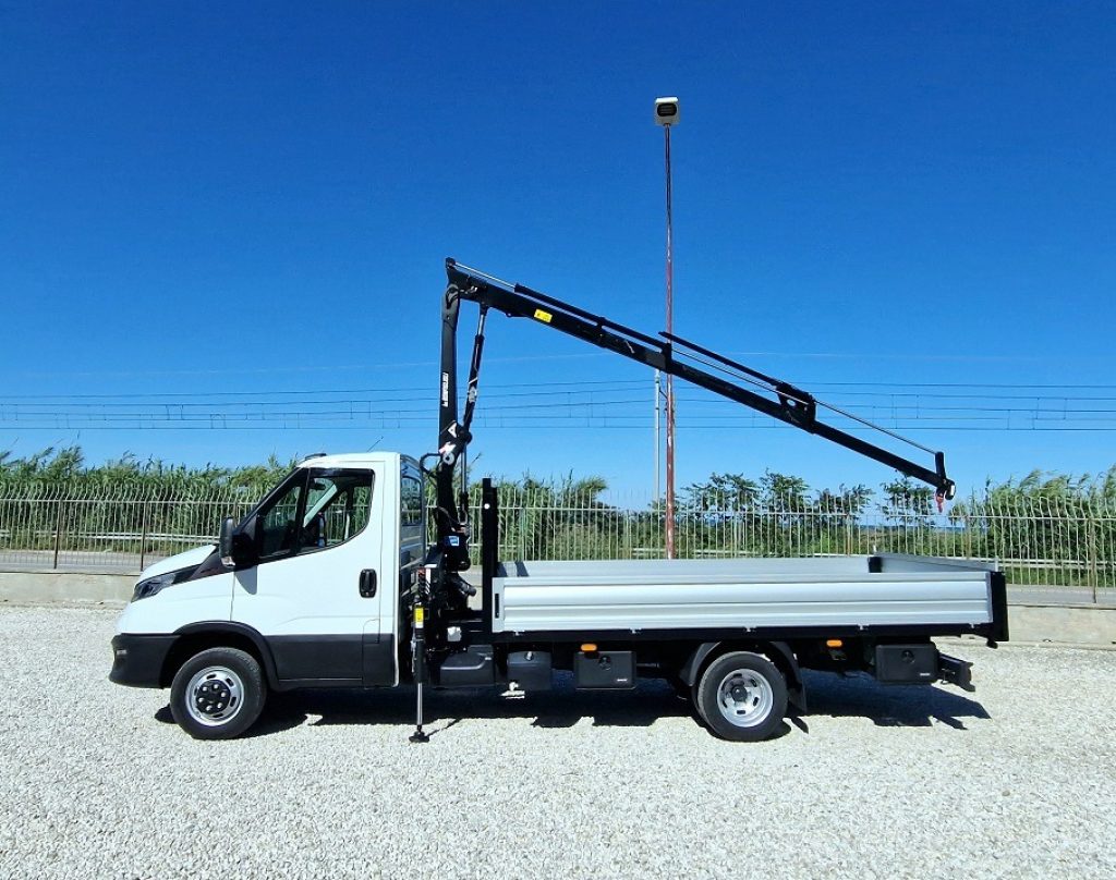IVECO DAILY  35C16 E6 MOTORE 3.0 GRU 12m + CASSONE - 4