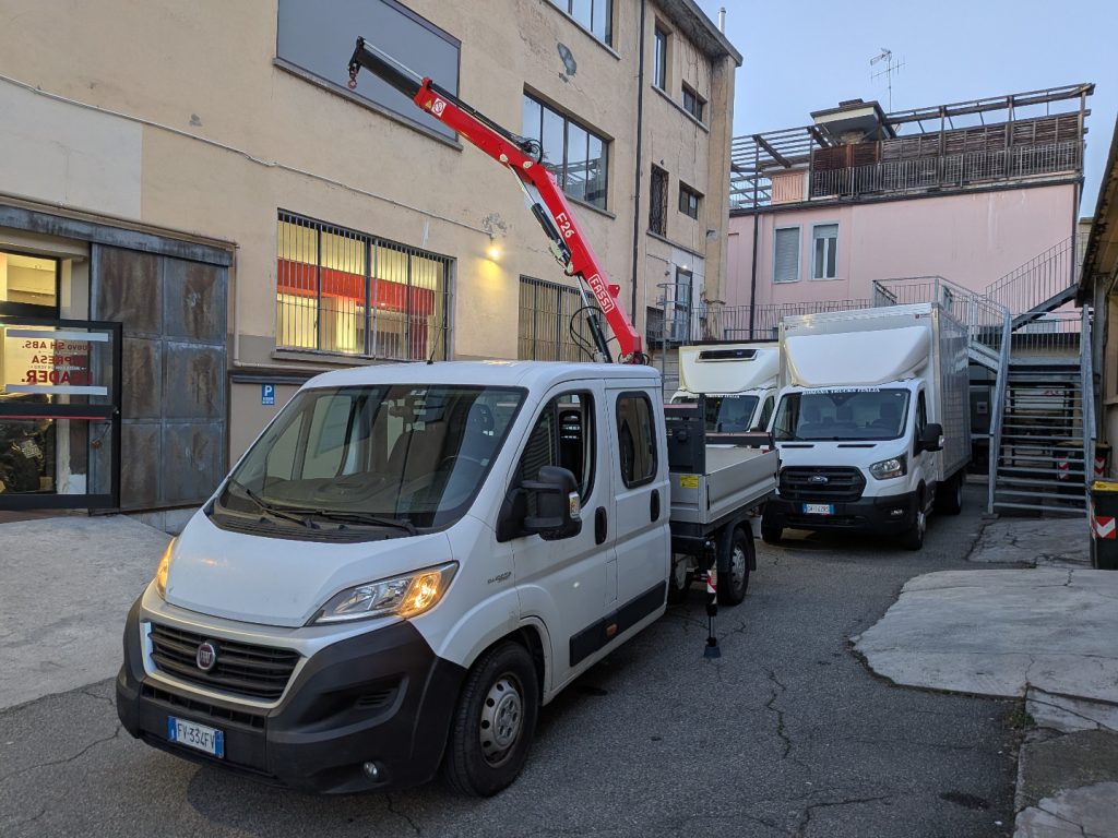 FIAT Ducato 35 2.3 MJT 130 CV maxi doppia cabina  gru - 3