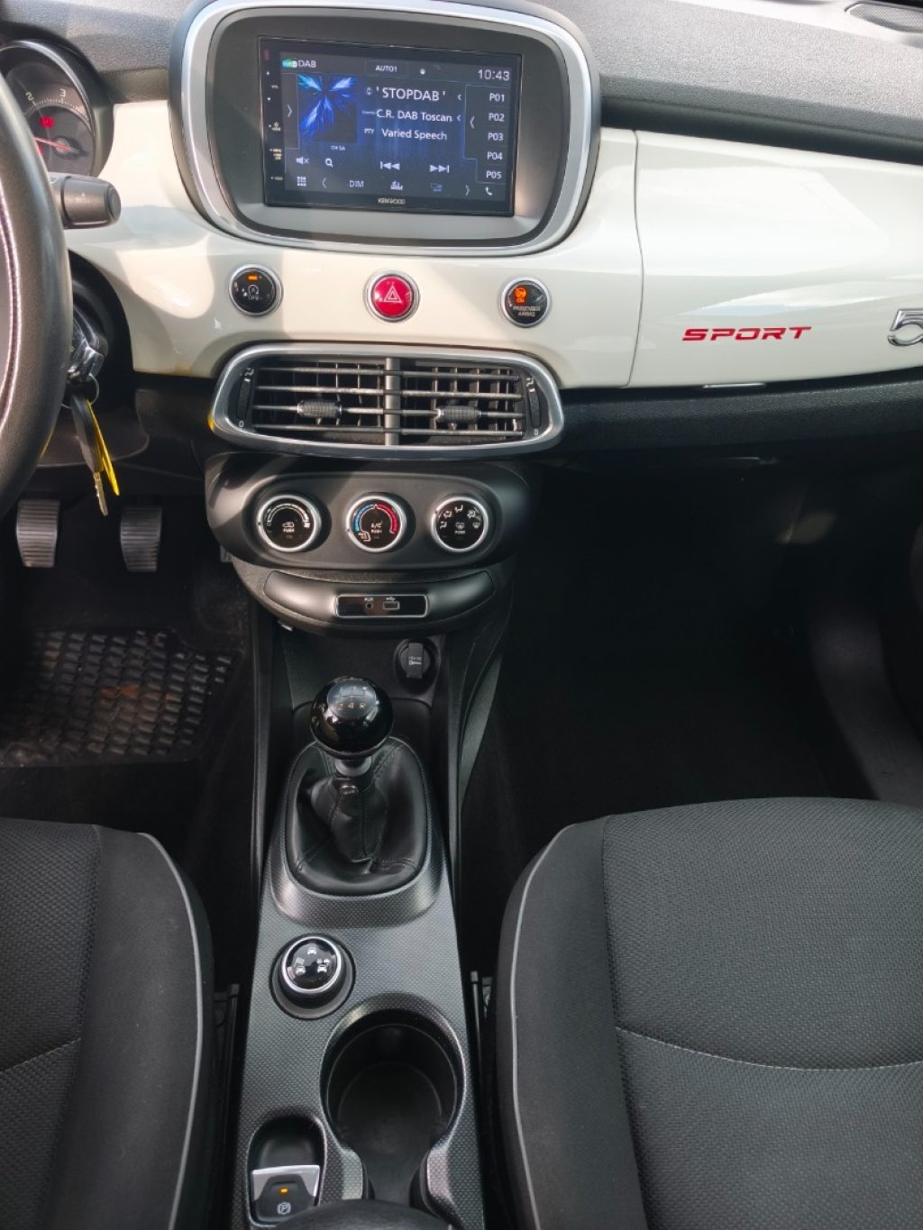 FIAT 500X 1.3 MultiJet 95 Cv Sport Neo Patentati - 9