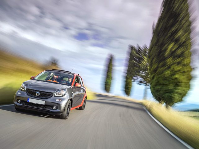 SMART ForFour Nero metallizzato