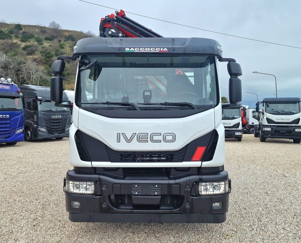 IVECO EUROCARGO 180E32 K NUOVO GRU da 23 m + RIBALTABILE - 19