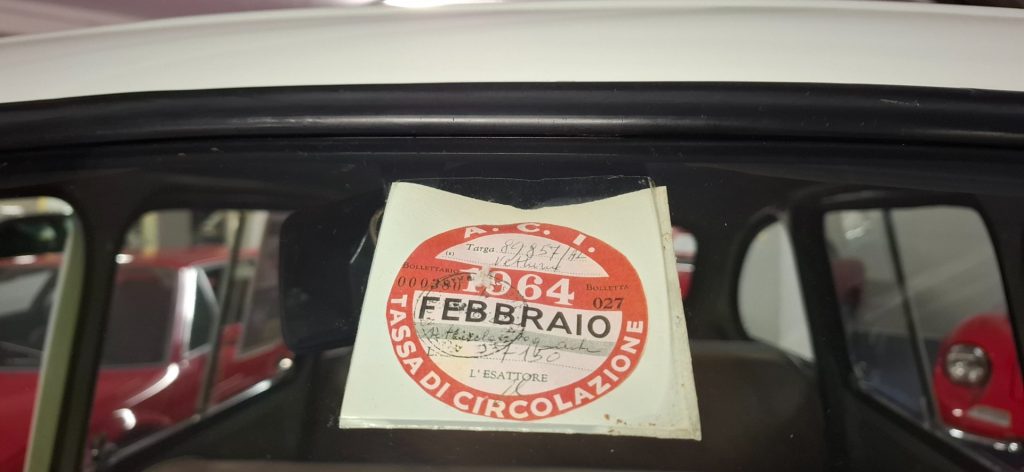 FIAT Multipla 600D ITALIANA DA SEMPRE**TARGHE BOLOGNA - 23