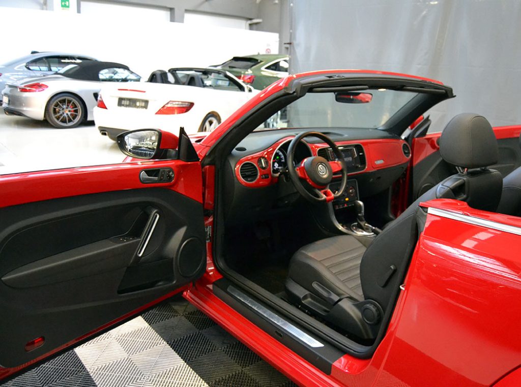 VOLKSWAGEN Maggiolino Cabrio 1.2 TSI Dsg BMT Pelle-Pdc-Navi-Retrocamera - 2