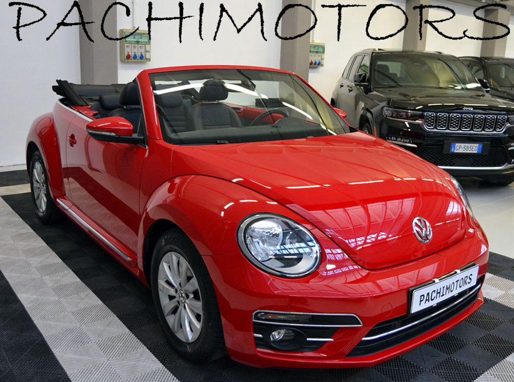 VOLKSWAGEN Maggiolino Cabrio 1.2 TSI Dsg BMT Pelle-Pdc-Navi-Retrocamera - 16