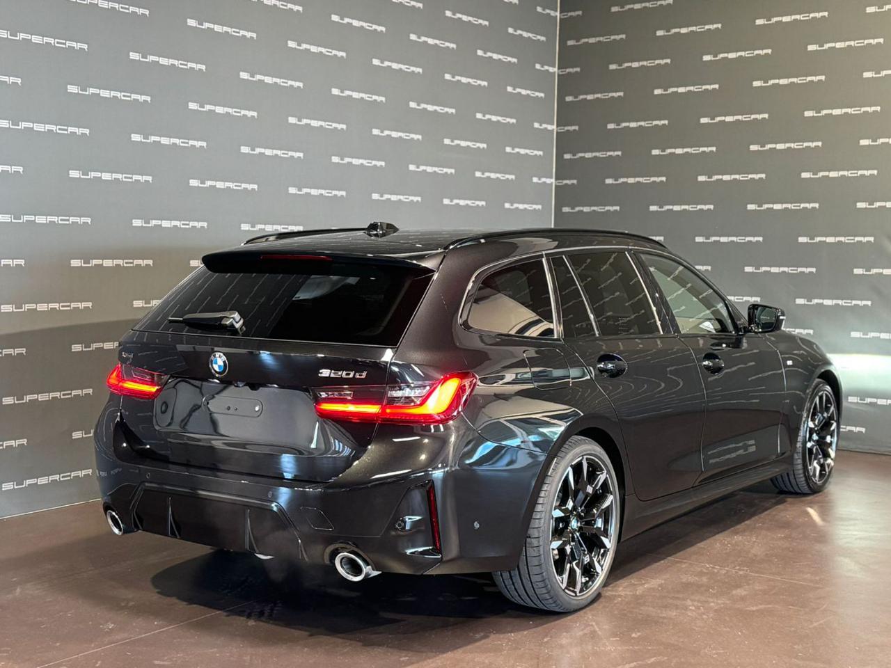 BMW 320 d 48V xDrive Touring Msport Tetto apr. Gancio t. - 3