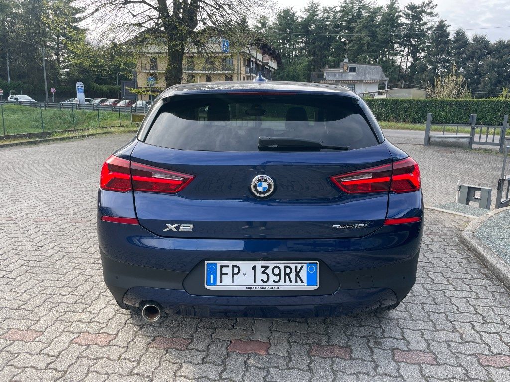 BMW X2 sDrive18i Advantage + PELLE+LUCI AMBIENT+SED.ELET. - 5