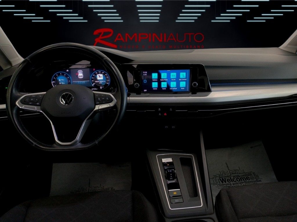 VOLKSWAGEN Golf 1.5 TGI DSG Metano 130 Cv Km 67.000 Pronta Conseg - 12