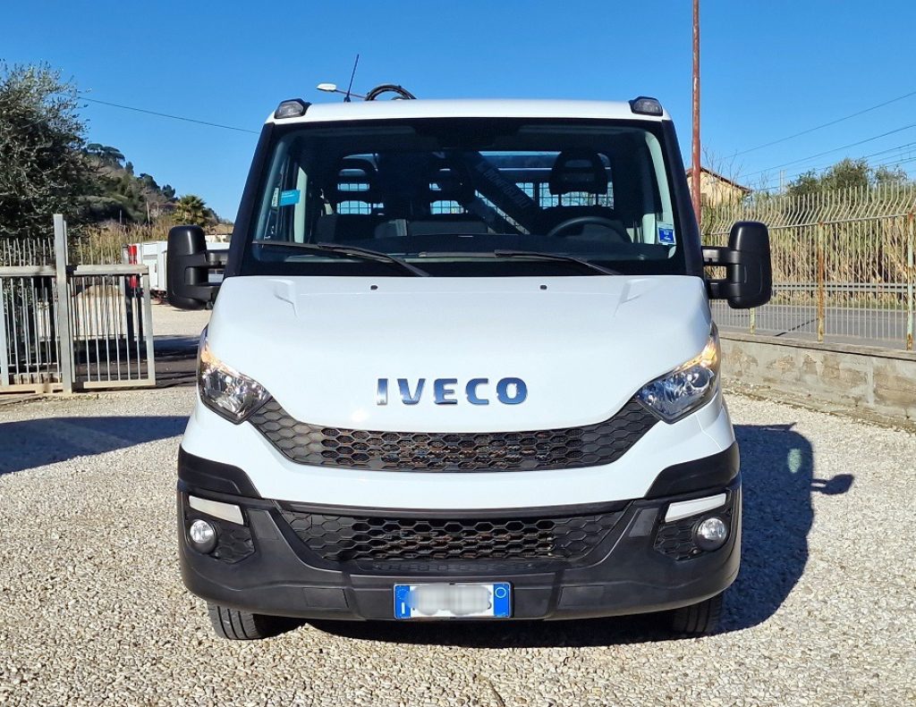 IVECO DAILY  35C17 P E5 GRU 12m + RIBALTABILE - 16