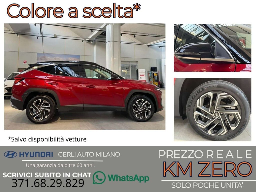 HYUNDAI Tucson 1.6 hev Exellence 2wd auto-KM ZERO 12/25 PROMO 48