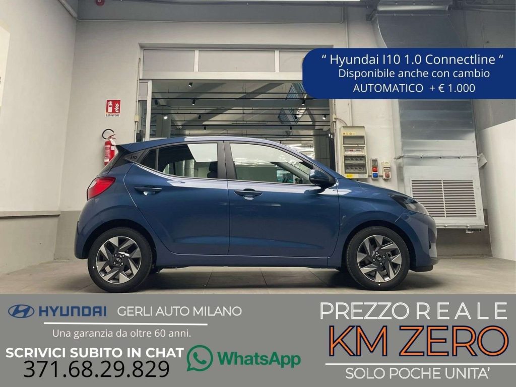 HYUNDAI i10 i10 1.0 mpi Connectline 63cv KM ZERO PREZZO VERO