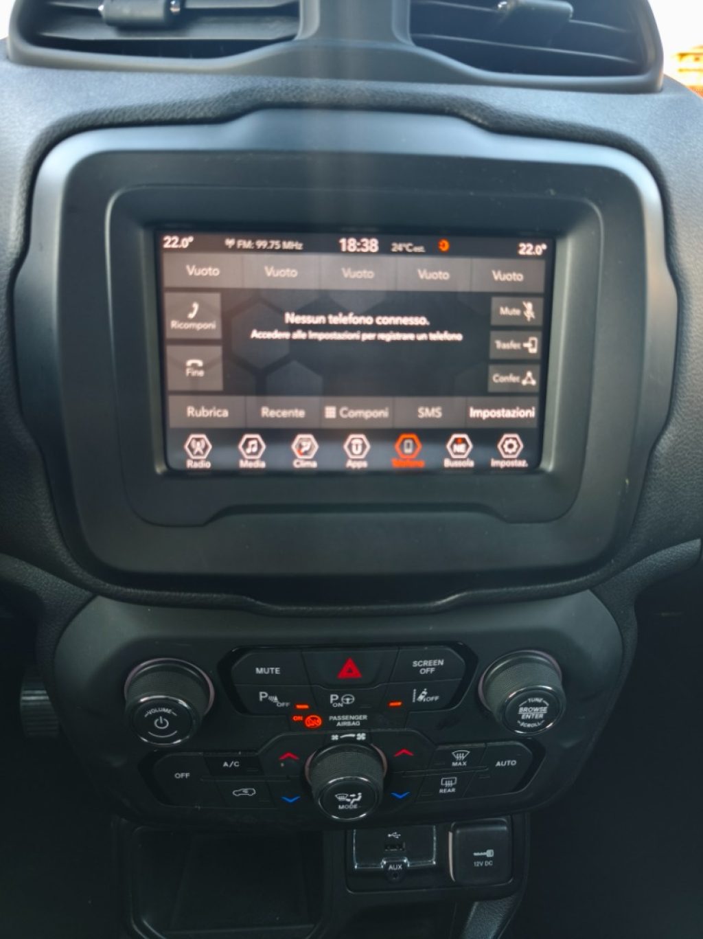 JEEP Renegade 1.6 MJT Limited FWD Clima Aut. Unico Propr. - 9