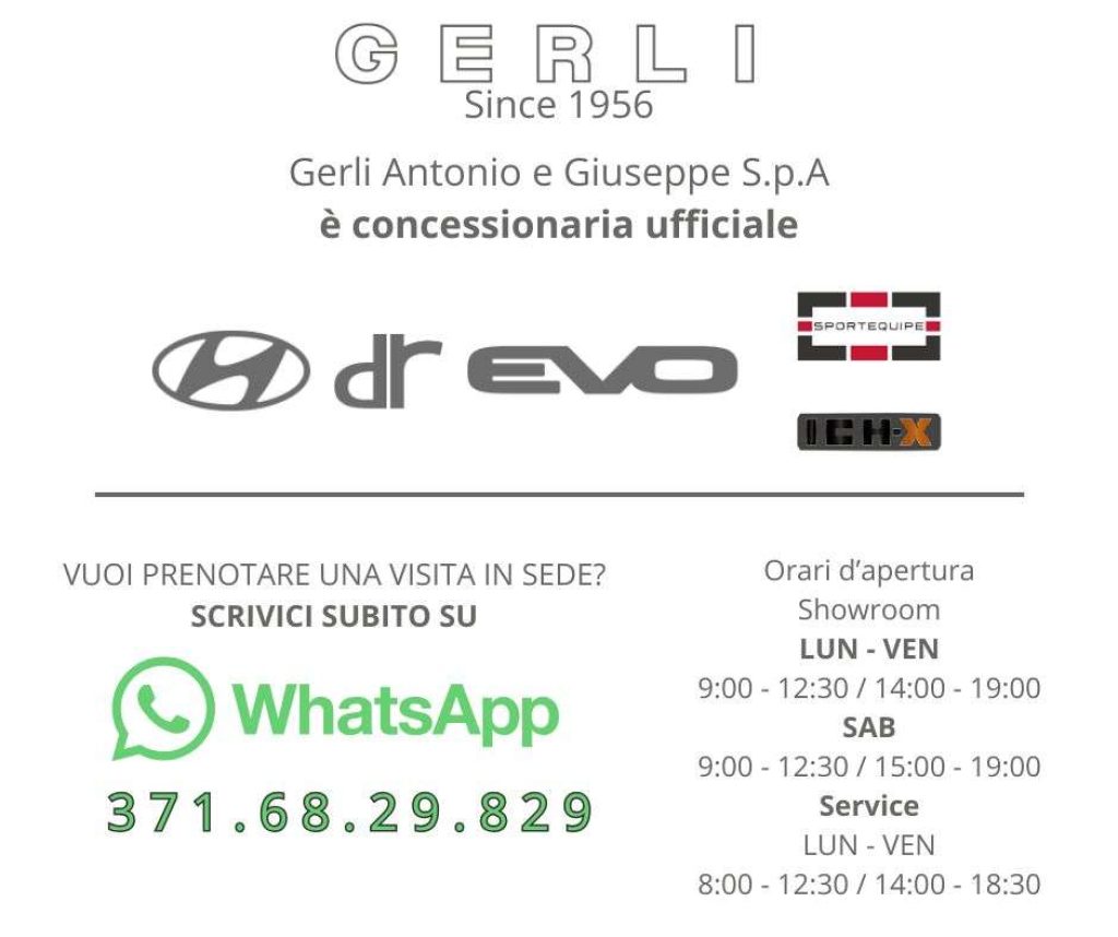 HYUNDAI Tucson 1.6 hev NLine 2wd auto / km zero / PREZZO REALE