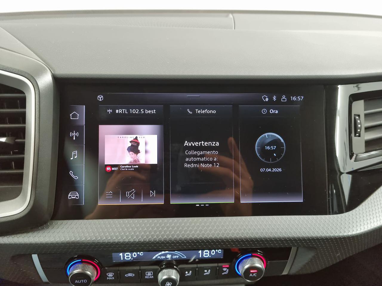 AUDI A1 SPB 25 TFSI S tronic Identity Black SLINE - 16