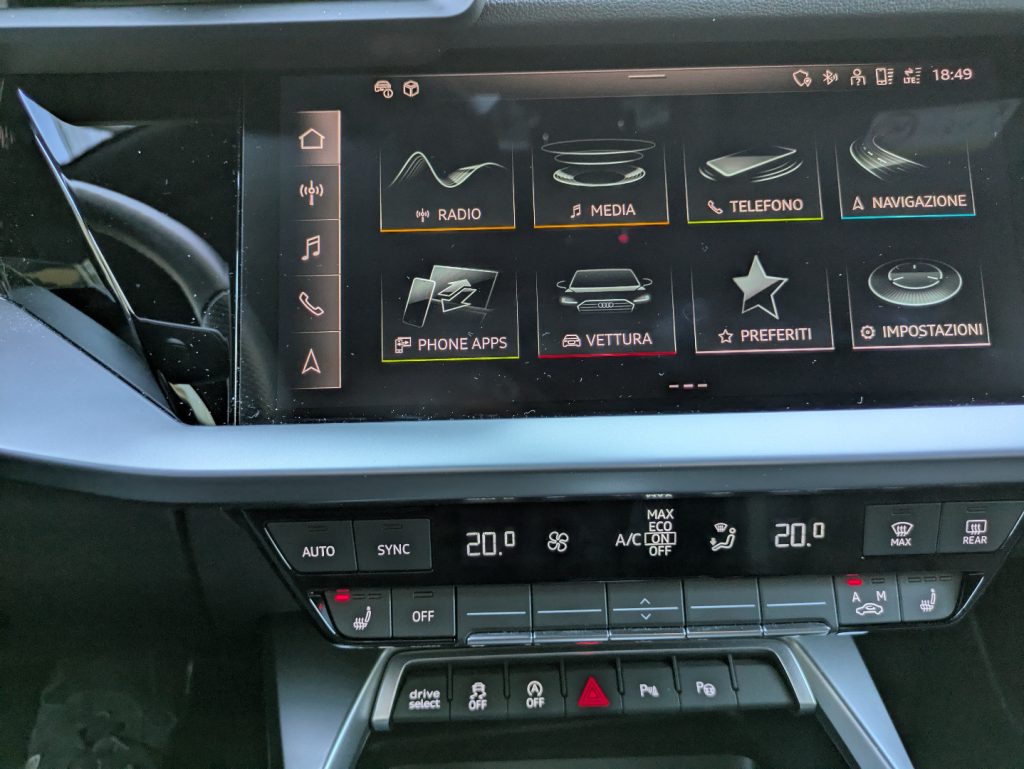 AUDI S3 SPB TFSI 310 CV quattro S tronic Matrix  italiana - 14