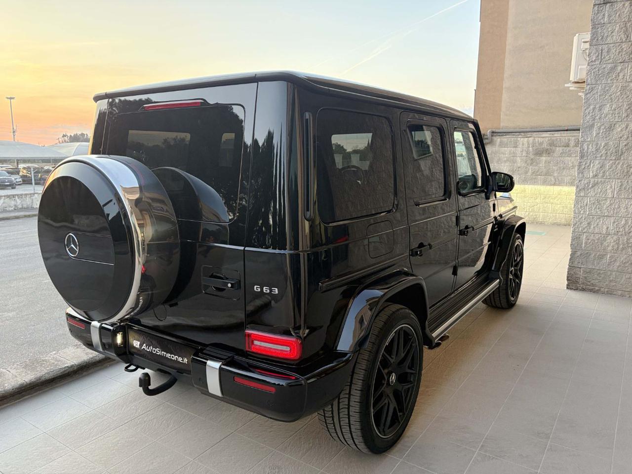 MERCEDES-BENZ G 63 AMG S.W. TETTO APRIBILE-BURMESTER-GANCIO TRAINO - 5