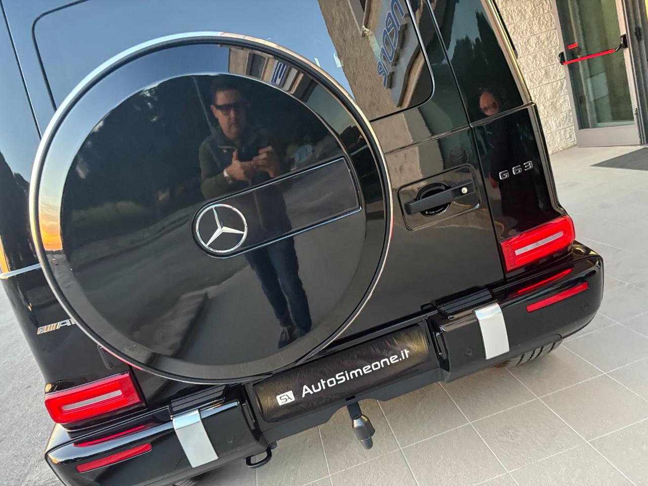 MERCEDES-BENZ G 63 AMG S.W. TETTO APRIBILE-BURMESTER-GANCIO TRAINO - 42