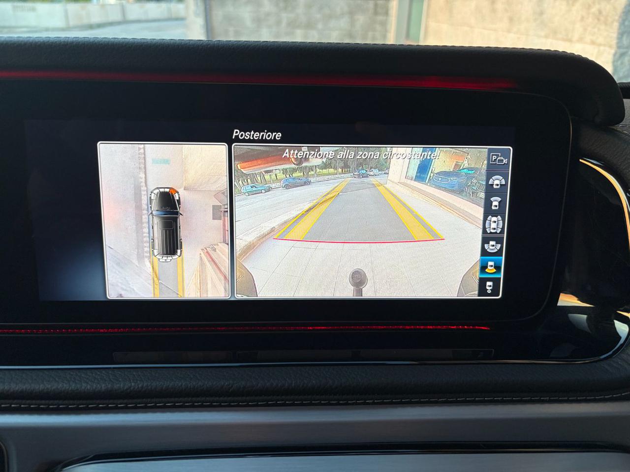 MERCEDES-BENZ G 63 AMG S.W. TETTO APRIBILE-BURMESTER-GANCIO TRAINO - 28