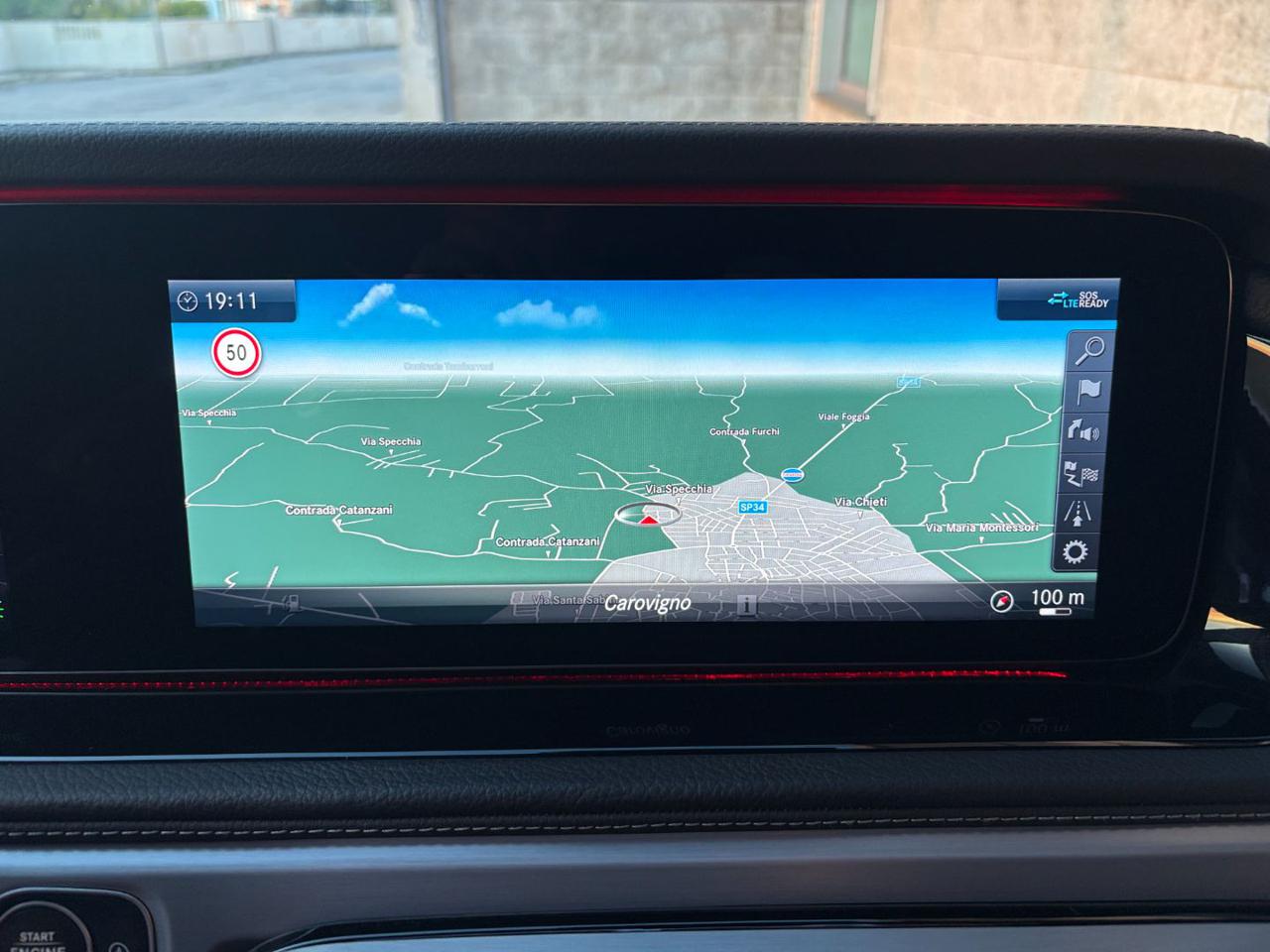 MERCEDES-BENZ G 63 AMG S.W. TETTO APRIBILE-BURMESTER-GANCIO TRAINO - 27