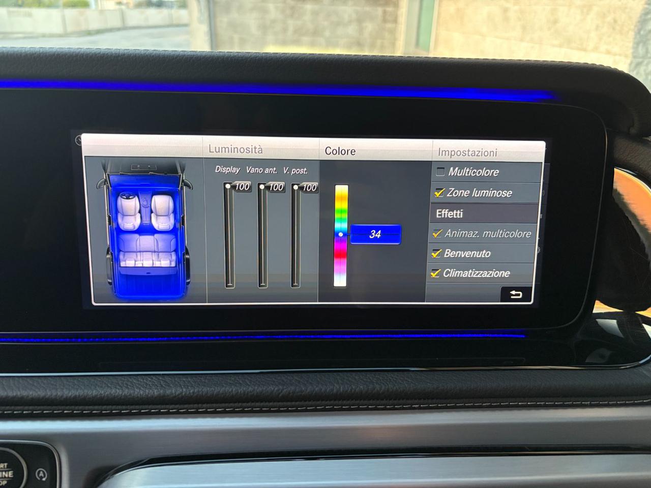 MERCEDES-BENZ G 63 AMG S.W. TETTO APRIBILE-BURMESTER-GANCIO TRAINO - 38