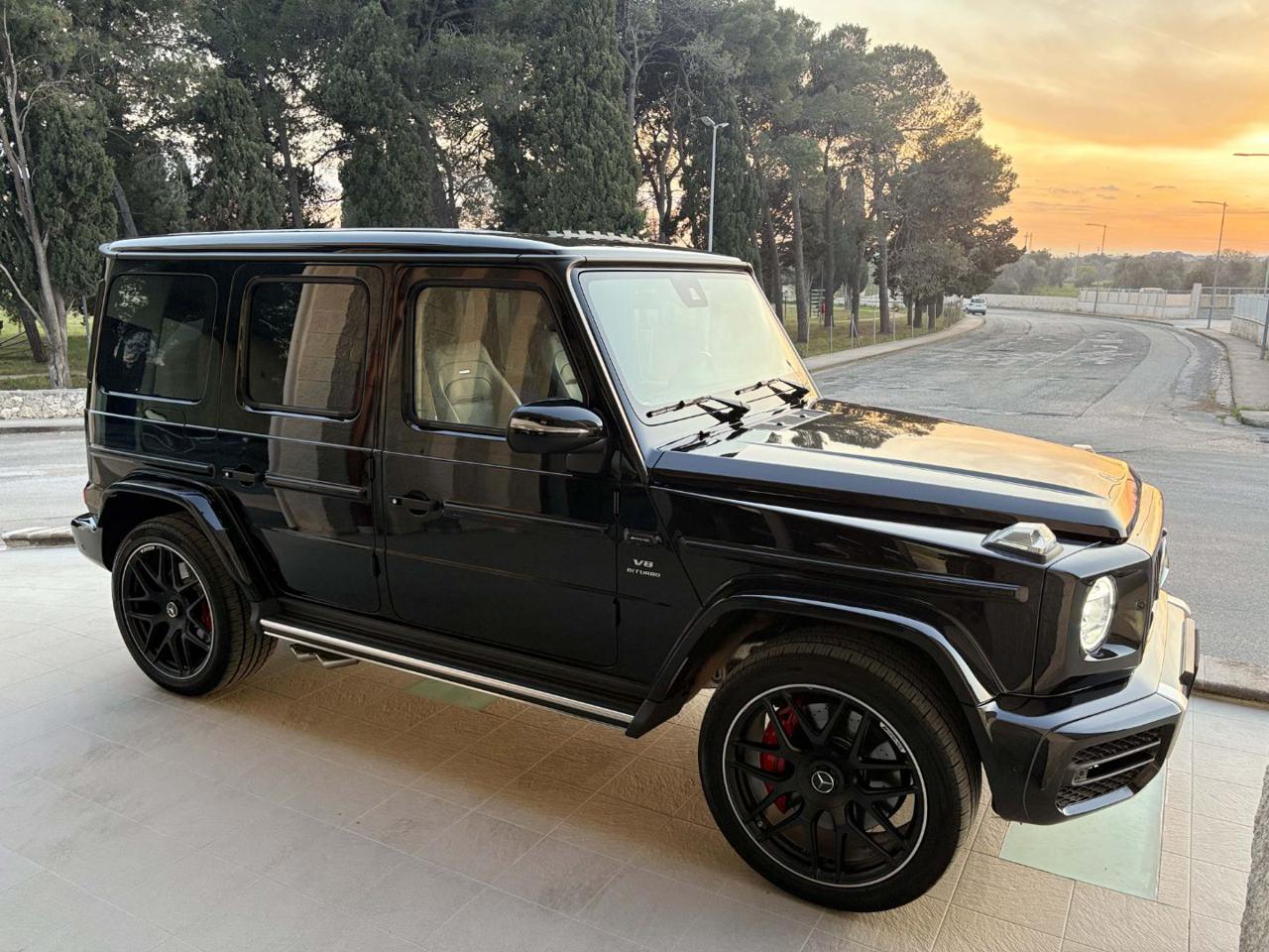 MERCEDES-BENZ G 63 AMG S.W. TETTO APRIBILE-BURMESTER-GANCIO TRAINO - 3