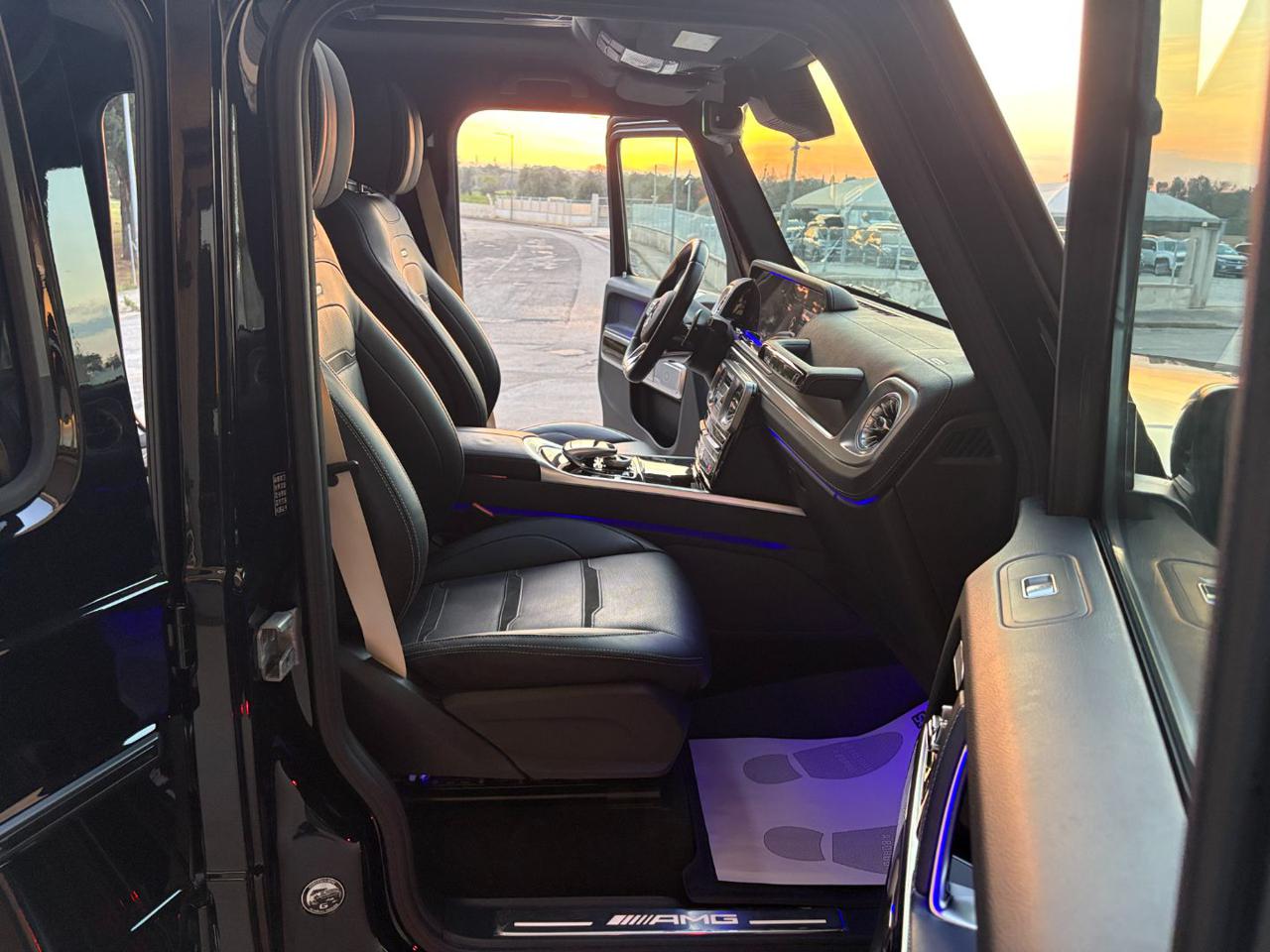 MERCEDES-BENZ G 63 AMG S.W. TETTO APRIBILE-BURMESTER-GANCIO TRAINO - 9